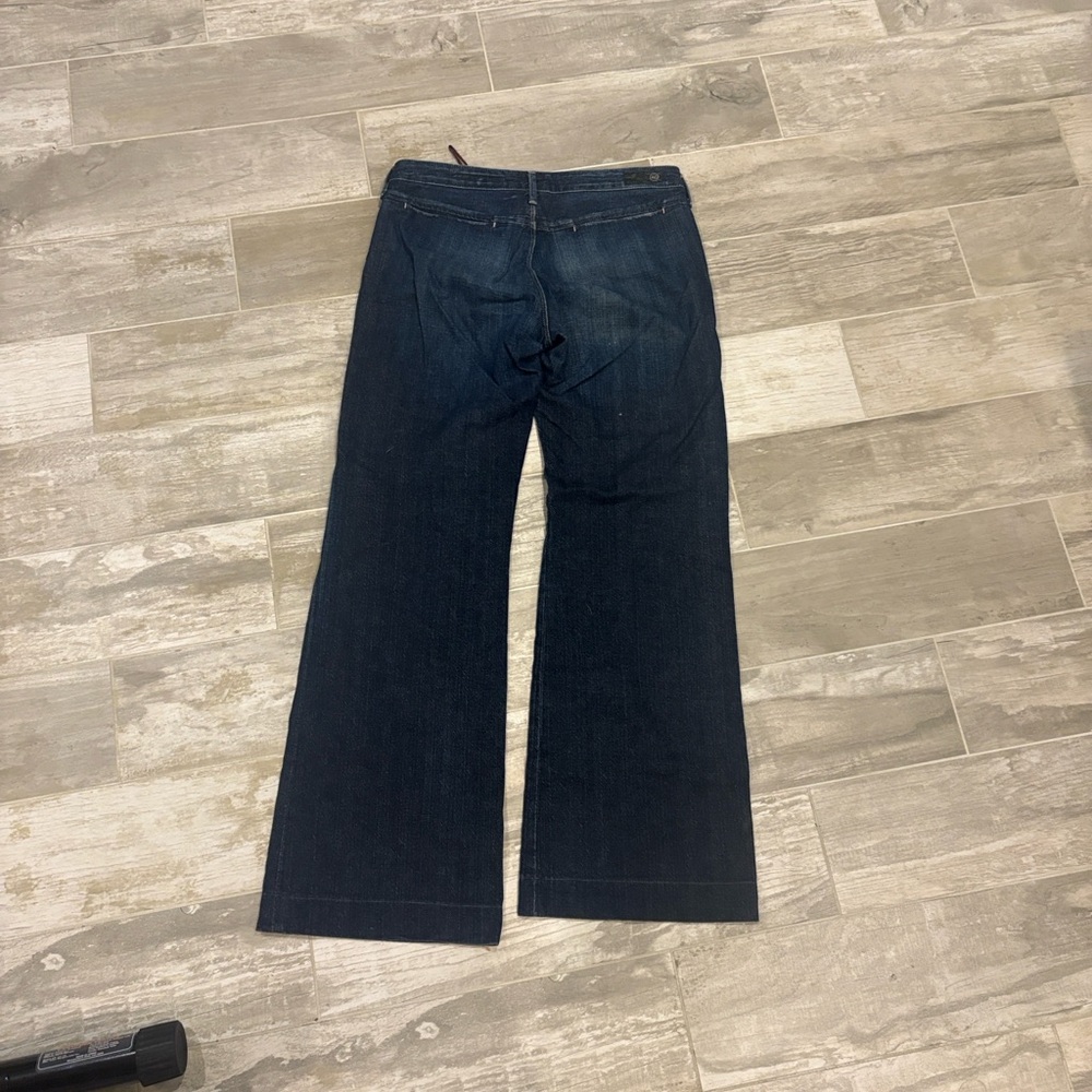 🅁🄰🅁🄴 AG Adriano Goldschmied Flare Wide Leg the Deco Trouser Jeans - Picture 7 of 7